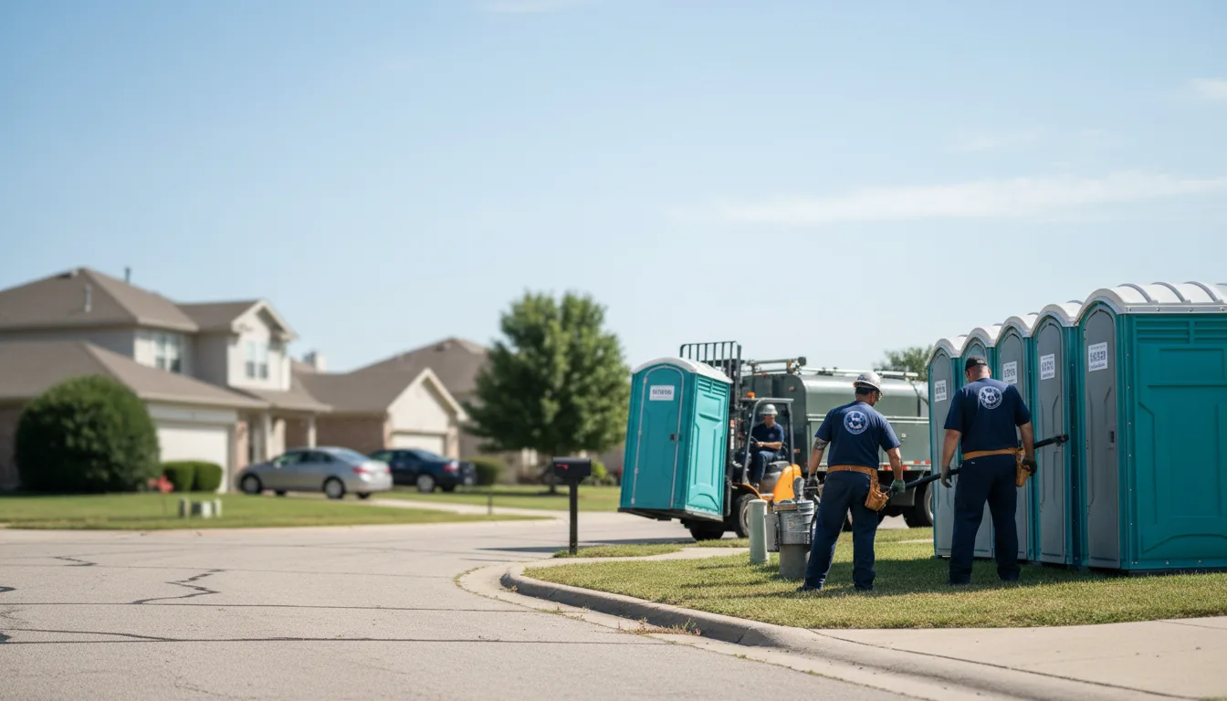 Porta Potty Rental in Meredosia, IL near me